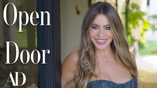 Inside Sofía Vergara’s Stunning Los Angeles Home  Open Door  Architectural Digest [upl. by Sioled]