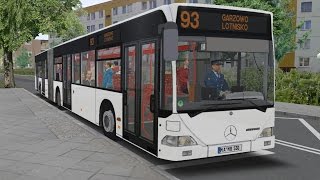 OMSI 2 Map Pobarowo Line 93 MercedesBenz O530 G Part 1 [upl. by Ahsemo]