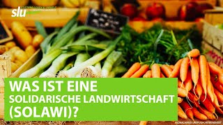 Was ist eine Solidarische Landwirtschaft Solawi [upl. by Gnohp]