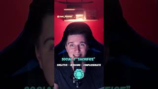 Enneagram 7  Social 7 quotSacrificequot  Explained 1 minute enneagram enneagram7 [upl. by Alden]