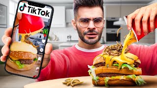 La Pire Vs Meilleure Recette TikTok  Burger Insectes [upl. by Inimod93]