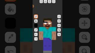 Skin editor 3d minecraft shorts trending [upl. by Mauer]