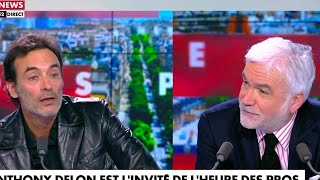 Pascal Praud et Anthony Delon liés par une épreuve familiale  moment démotion en direct [upl. by Ynohtnanhoj]