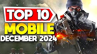 Top 10 Mobile Games December 2024 Android amp iOS [upl. by Euqinomod]