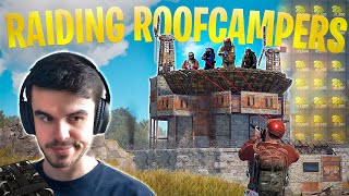 WE ONLINE RAIDED ANNOYING ROOFCAMPERS [upl. by Akcemat353]