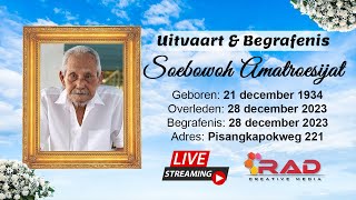 Live Streaming Uitvaart amp Begrafenis van Soebowoh Amatroesijat [upl. by Aiym]