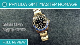 Phylida GMT Batman Review This or the Pagani GMT [upl. by Airam]