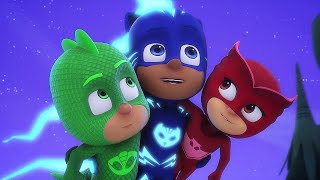 パジャマスク PJ MASKS  ★ 41 キャットボーイがいっぱい  42 ゲッコーのスーパー・ゲッコー・センス \  子供向けアニメ [upl. by Rhona]