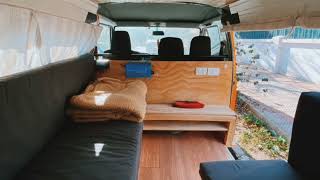 Mitsubishi L300Delica similar Campervan conversion overview [upl. by Marge]