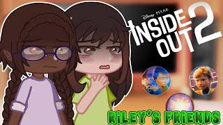 Rileys Friends React to Rileys Anxiety Attack  Inside Out 2 Reaction [upl. by Ehcar]