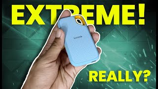 Sandisk Extreme Portable SSD Unboxing  Speed Test ssd usb3 sandiskpendrive extreme 2tb drive [upl. by Huang475]