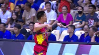 Simon Enciso DRAINS threestraight triples for San Miguel vs TNT 🤯  PBA SEASON 48 PHILIPPINE CUP [upl. by Daveen]