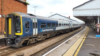 Trains At Salisbury Railway Station South Western Railway  Great Western Railway Services 2924 [upl. by Asseralc]