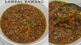 RESEP SAMBAL BAWANG BEDA DARI BIASANYA LEBIH MANTAP SEDAP POLL [upl. by Ahsia]