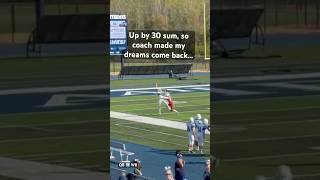 Sometimes I wish I could go back… feedshorts highschoolfootball toetaps [upl. by Osmo]