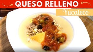 Queso Relleno Yucateco receta fácil  Cocina de Addy [upl. by Coad459]