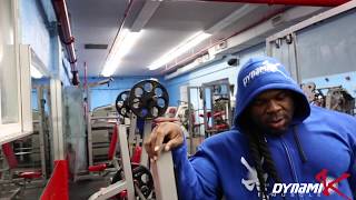 Kai Greene Powers Through Another Intense Workout [upl. by Dewees]