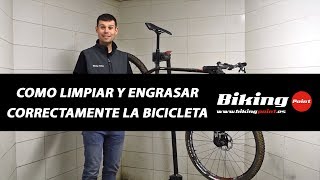 Como limpiar y engrasar correctamente la bicicleta [upl. by Ayoras397]