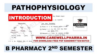 Introduction to Pathophysiology  Pathophysiology B Pharm 2nd Semester  B Pharmacy 2nd semester [upl. by Leonid732]