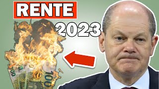 Warum die Rentenerhöhung 2023 für viele ein Albtraum wird💥Unfassbar🤯 [upl. by Elurd]