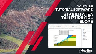 Tutorial Software Stabilitatea taluzurilor  SLOPE [upl. by Reinar]