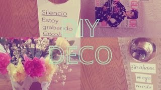 Decora tu Cuarto 3 Ideas FACILES💕 [upl. by Ettessil]