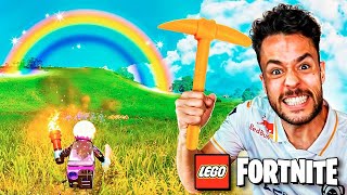 ESTE JUEGO ES INCREÍBLE  LEGO FORTNITE  TheGrefg [upl. by Nodnal413]