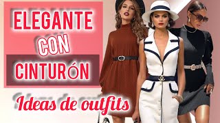 ✅LOOKS DE MODA CON CINTURÓN💞 ÚSALOS ASÍTENDENCIAS OTOÑO INVIERNO 2024 2025FASHION29 [upl. by Evette]