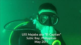 El Capitan Subic Bay Wreck Dive [upl. by Nosiddam]