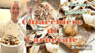 💘Celebrating Valentine’s Day’s 💕 👨‍🍳How to make Chiacchiere di Carnevale by GioGioBeth1630 [upl. by Aramahs]