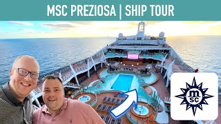 MSC Preziosa  Ship Tour in under 11 minutes [upl. by Vivian]