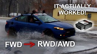 How To Convert FWD Car Into RWDAWD with OBD2 Chip [upl. by Johns]