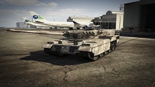 Délires GTA 5  Grimper le mont Chiliad en tank avec 5 étoiles [upl. by Nikolaus]