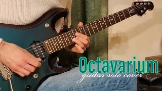 Dream Theater  Octavarium  Razors Edge  guitar solo cover [upl. by Ahk]