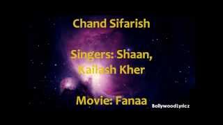 Chand Sifarish English Translation Lyrics [upl. by Neetsirhc]