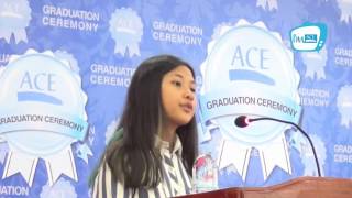 Speech by Tram Chan Metrey ACE Diploma Student [upl. by Anevad]