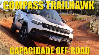 Jeep Compass Trailhawk 4x4 Diesel 2023  Qual a capacidade offroad do modelo [upl. by Hsejar716]