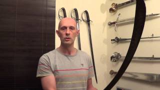 1796 light cavalry sabre  can it thrust [upl. by Safier]