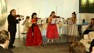 Zakhar Bron Mone Hattori Ellinor dMelon Katya Tsukanova perform Vivaldi [upl. by Podvin]