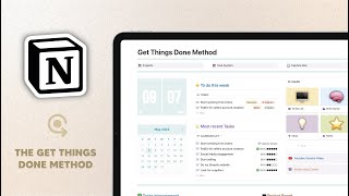 Maximize Productivity with a Notion GTD Project Manager Template 🚀📈 [upl. by Fenn]