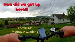 Lectric XP  Hill Climb and Break Test From a Big Guy [upl. by Heyman]