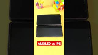 AMOLED vs IPS Display Shorts [upl. by Paget]