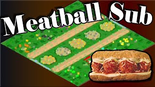 Meatball Sandwich AoE2 Map [upl. by Costanzia]