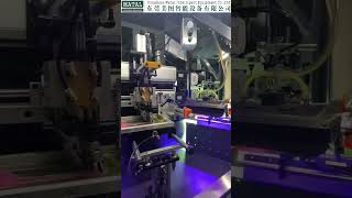 4 Color Automatic Servo Screen Printing Machine with Visual Positioning [upl. by Anoiek493]