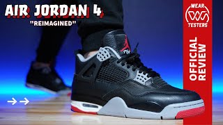 Air Jordan 4 Bred Reimagined [upl. by Hourihan]