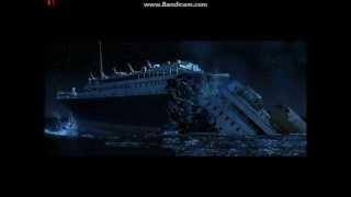 Titanic  Breaking in half scene [upl. by Akemad]