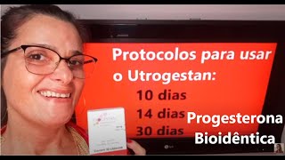 Formas de Usar a Progesterona Utrogestan [upl. by Donella]