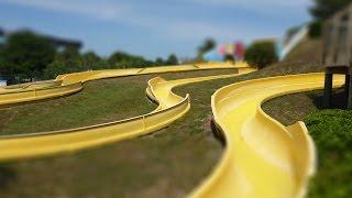 Rapids Water Park  Old Yellar Classic Mat Racer Waterslide Onride POV [upl. by Reeva]