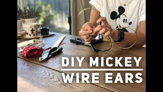 DIY Mickey Wire Ears [upl. by Sirronal]