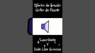 Panic Scream Sound Effect  Grito de Pánico Efecto de Sonido Shorts [upl. by Yajeet424]